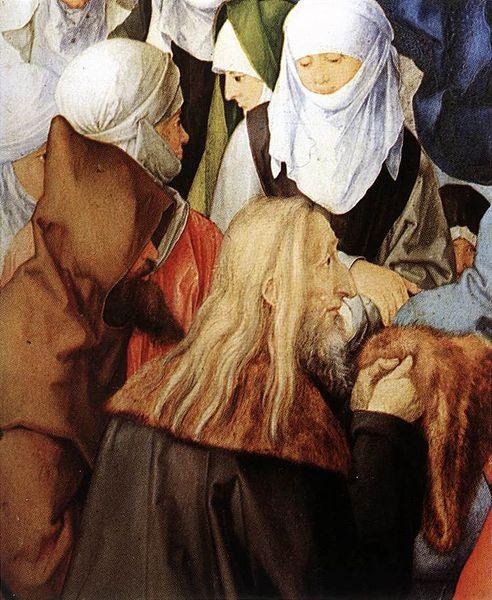 Albrecht Durer The Adoration of the Trinity oil painting image
